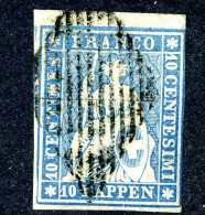 1806 Switzerland  Michel #14 IIA  Used  Scott #16  Green Thread~Offers Always Welcome!~ - Usados