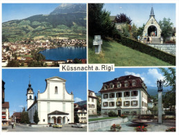 (PH 17)  Postcard Posted From Switzerland To Australia - Küssnacht A. Rigi - Küssnacht