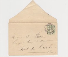 FRANCE. TIMBRE. ENTIER POSTAL. EP. LETTRE  ENVELOPPE - Standard Covers & Stamped On Demand (before 1995)