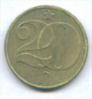 F2572 / - 20 Haleru - 1981 - Czechoslovakia Tchécoslovaquie Tschechoslowakei - Coins Munzen Monnaies Monete - Tschechoslowakei