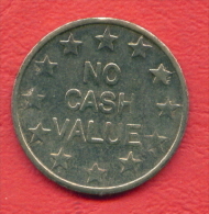 F2418 / - SLOT MACHINE - NO CASH VALUE - EUROPE - 25 Mm - Jeton Token  Gettone  - - Casino