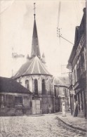 CPSM Rantigny Abside Et Clocher De L'église - Station Essence - Café Le Filtre - Rantigny