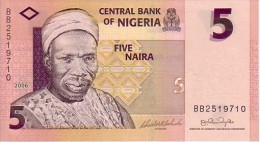 NIGERIA   5 Naira  Emission De 2006   Pick 32        ***** BILLET  NEUF ***** - Nigeria