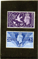 1946 Gran Bretagna - Anniversario Della Vittoria - Unused Stamps