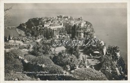 MONACO - N° 1490 - LE ROCHER ET LES JARDINS RXOTIQUES - Jardin Exotique