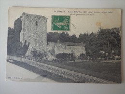 CPA 85 LES ESSARTS RUINES DE LA TOUR DU VIEUX CHÂTEAU FEODAL - Les Essarts