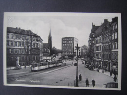 AK CHEMNITZ Falkeplatz Strassenbahn 1940 ////  D*11740 - Chemnitz