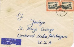 7826. Carta Aerea  KRAKOW (Polonia) 1959 - Covers & Documents