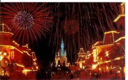 USA "Fantasy In The Sky" Fireworks - Magic´s Kingdom Cinderella Castle - Fantasyland - Disneyworld