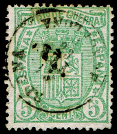 BARCELONA - EDI O 154 - FECH. T.II \"CARDONA\ - Used Stamps