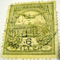 Hungary 1900 Turul Over Crown Of Saint Stephen 6f - Used - Gebraucht