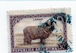 B -1947 Argentina - Lanas - Used Stamps