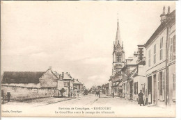 RIBECOURT - La Grand'Rue Avant Le Passage Des Allemands - Ribecourt Dreslincourt