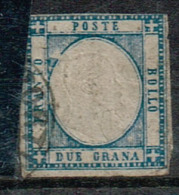 Italia REGNO - PROVINCE NAPOLETANE - 1861 - 2 Grana Sass.9 Usato - Naples