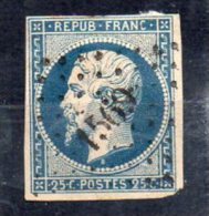 FRANCE    N°10   Ob   PC 1569  Janville (27) - 1852 Luigi-Napoleone