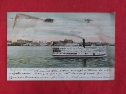 - Virginia > Norfolk   Harbor Tucks Series Staining Pre 1907 Stamp No Cancel Ref 1281 - Norfolk
