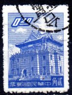 TAIWAN 1959 Chu Kwang Tower, Quemoy  -  20c. - Blue    FU - Used Stamps