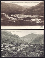 LOT 2 CPA  ANCIENNES- FRANCE- BUIS-LES-BARONNIES (26)- VUE GENERALE ET QUARTIER DU PONT-NEUF EN ÉTÉ- - Buis-les-Baronnies