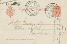 7870. Entero Postal CASSA De La SELVA (Gerona) 1919 - 1850-1931