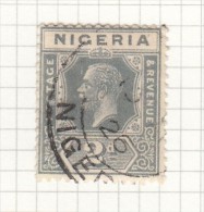 King George V - 1914 - Nigeria (...-1960)