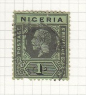 King George V - 1914 - Nigeria (...-1960)