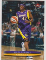 WNBA 2003 Fleer Card NIKKI TEASLEY Women Basketball LOS ANGELES SPARKS - Tarjetas