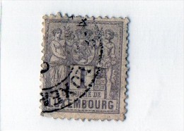 B - 1882 Lussemburgo - Allegoria - 1882 Allégorie
