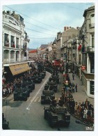 02@ CP VERDUN, DEFILE DES TROUPES, CHAR, CHARS, RUE MAZEL, DEVANT LE MONOPRIX, MEUSE 55 - Verdun