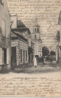 49 JALLONNES L'Eglise  Et Rue - Allonnes