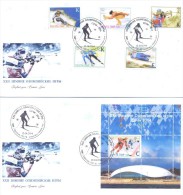 2014.  Winter Olympic Games Sochi, 2 FDC, Mint/** - Hiver 2014: Sotchi