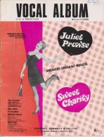 Actress / Singer JULIET PROWSE 1967 Vocal Album For Musical SWEET CHARITY In London - Musicals