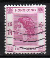 HONG KONG - 1954/60 YT 183 USED - Gebraucht
