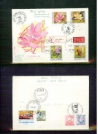 Jugoslawien / Yugoslavia /Yougoslavie 1989 Flowers On Priority Value Declared FDC With Variety Point On L In Jugoslavija - Covers & Documents