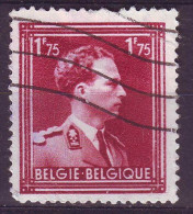 Belgio, 1936/51 - 1,75f King Leopold III - Nr.288 Usato° - 1934-1935 Leopold III.