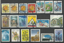 ANDORRA- CORREO  FRANCES 2002 COMPLETO SELLOS USADOS  (K-3-C.04.14) - Used Stamps