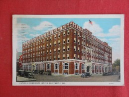Indiana > Fort Wayne Catholic Community Center 1929 Cancel   Ref 1291 - Fort Wayne