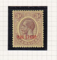 King George V - WAR STAMPS - 1919 - Jamaica (...-1961)