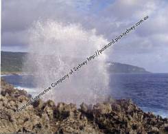Australia Christmas Island - The Blow Holes - Islas Christmas