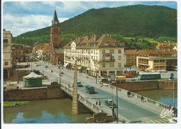 Van@ CP ST SAINT DIE, AUTOS VOITURES ANCIENNES, BUS AUTOBUS, PUB MARTINI, VOSGES 88 - Saint Die