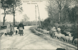 87 NANTIAT / L'Avenue De La Gare, Scène Champêtre / - Nantiat