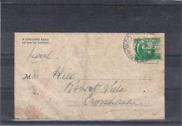Charbon - Télégramme - Religieux - Irlande - Lettre De 1947 - Oblitération Corcaigh - Briefe U. Dokumente