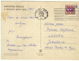 1620  Postal Praha 1974  Checoslovaquia, - Storia Postale