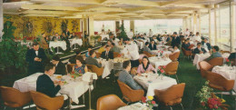 PARIS AEROPORT DE ORLY RESTAURANT LES TROIS SOLEILS CARTE PANORAMIQUE FORMAT 10 X 21 C M AIRPORT  1969 - Aéroports De Paris