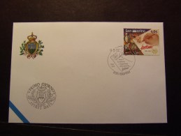 SAN MARINO 2012 CERAMICA 65 C USATO FDC - Gebruikt