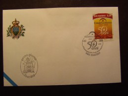 SAN MARINO 2011 CORALE 2,20 €  USATO FDC - Usati