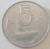 1975 - Italia 5 Lire   ----- - 5 Lire