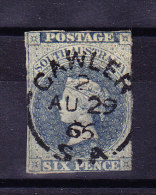 South Australia Lot Of 6 Used Stamps 1858-70 (12 Scanns) - Oblitérés