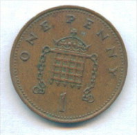 F3392 / - 1 Penny - 1988 -  Great Britain Grande-Bretagne Grossbritannien Gran Bretagna  - Coins Munzen Monnaies Monete - 1 Penny & 1 New Penny