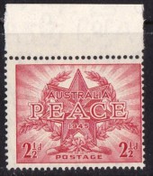 Australia 1946 Peace 21/2d MNH - - - Nuevos