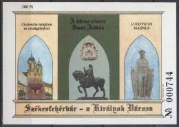 Hungary 2001. Alba Regia Commemorative Sheet Special Catalogue Number: 2001/40. - Neufs